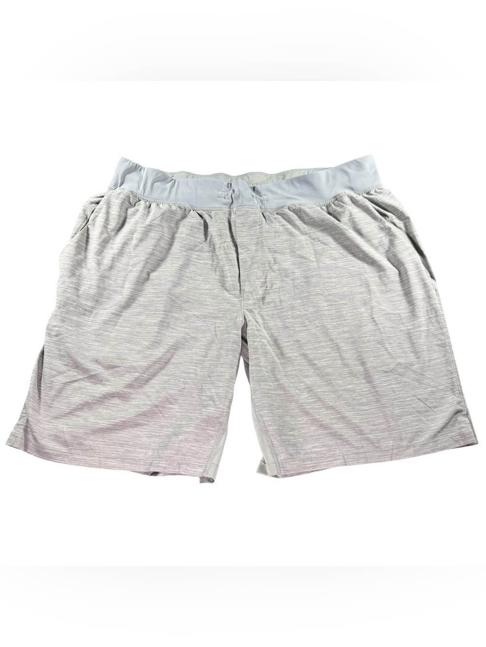 Lululemon Light Gray T.H.E. Short Linerless 9 in Men’s Size XXL